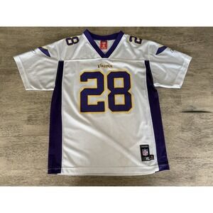 Reebok Minnesota Vikings Adrian Peterson NFL Jersey Youth Kids Boys XL
